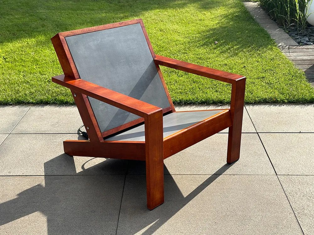 beheizbarer Outdoor-Sessel